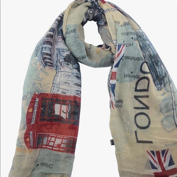 Long Scarf London scenery/ Top sell - Picture 2 of 9